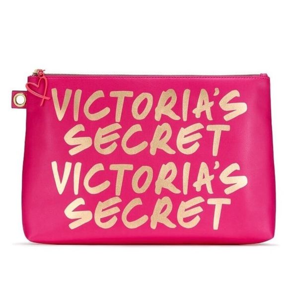 Victoria's Secret Handbags - ▪️Victoria’s Secret Summer Logo Large Cosmetic Bag